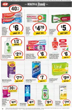 IGA catalogue - valid from 16.07.2025 | Page: 37 | Products: Can opener, Shampoo, Water, Razors