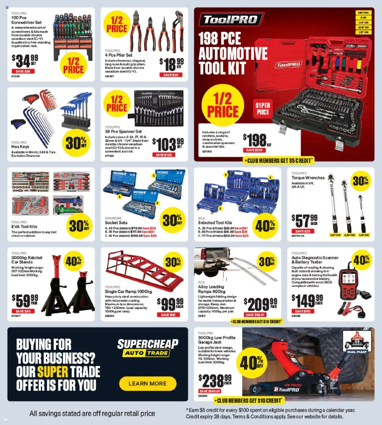Supercheap Auto catalogue - valid from 24.09.2025 | Page: 10 | Products: Socket, Battery, Kits, Scanner