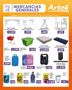 Nuevas ofertas de Arteli válidas en toda la República Mexicana desde el 16.07.2025. ¡Encuentra las mejores ofertas en Arteli - Folleto de aniversario ! | Página: 15