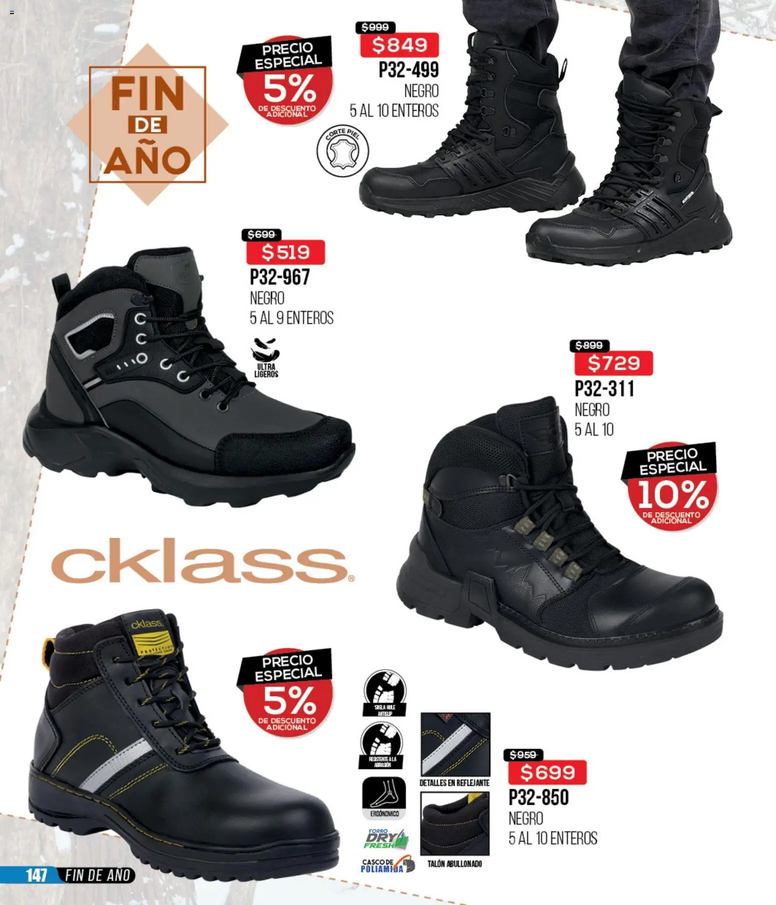 Nuevas ofertas de Cklass válidas en toda la República Mexicana desde el 02.01.2026. ¡Encuentra las mejores ofertas en Cklass catálogo Rebajas de Inicio de Año Ropa! | Página: 383