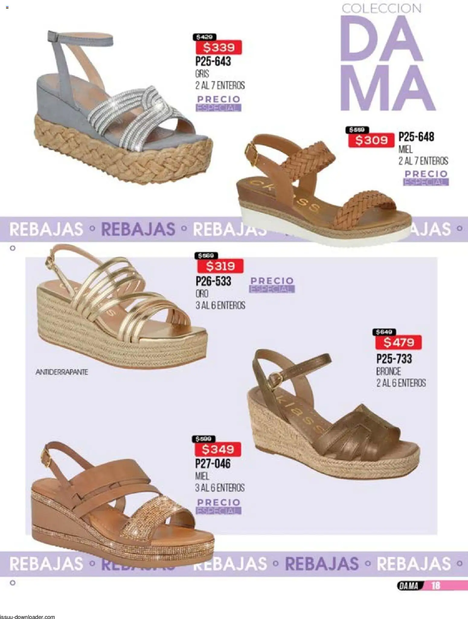 Nuevas ofertas de Cklass válidas en toda la República Mexicana desde el 31.10.2025. ¡Encuentra las mejores ofertas en Cklass catálogo Súper Rebajas Calzado! | Página: 53