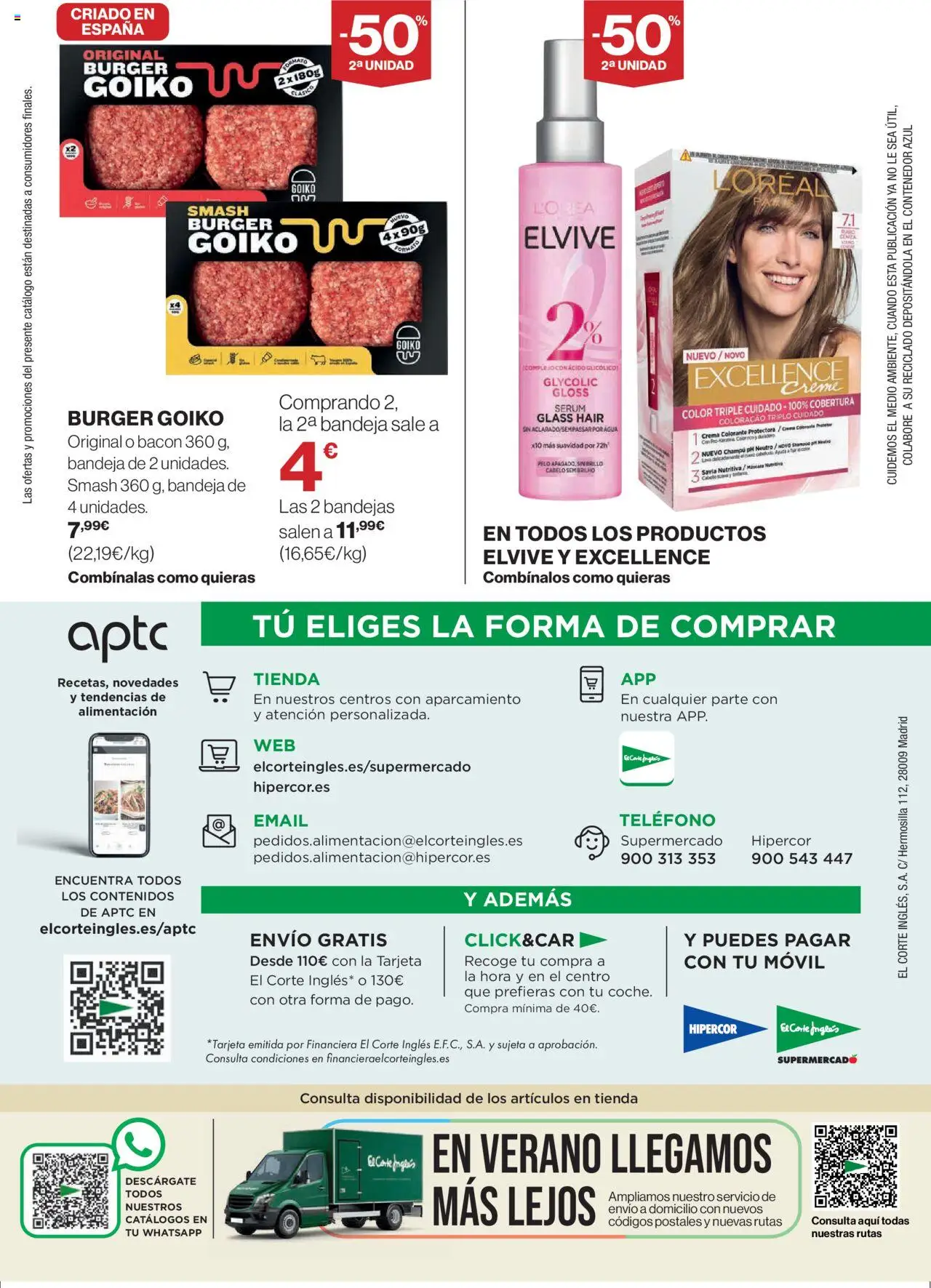 Nuevas ofertas de El Corte Inglés válidas en toda la República Mexicana desde el 14.08.2025. ¡Encuentra las mejores ofertas en El Corte Inglés - Catálogo Nuestros Mejores Precios! | Página: 28 | Productos: Bandeja, Brillo, Teléfono, Champú
