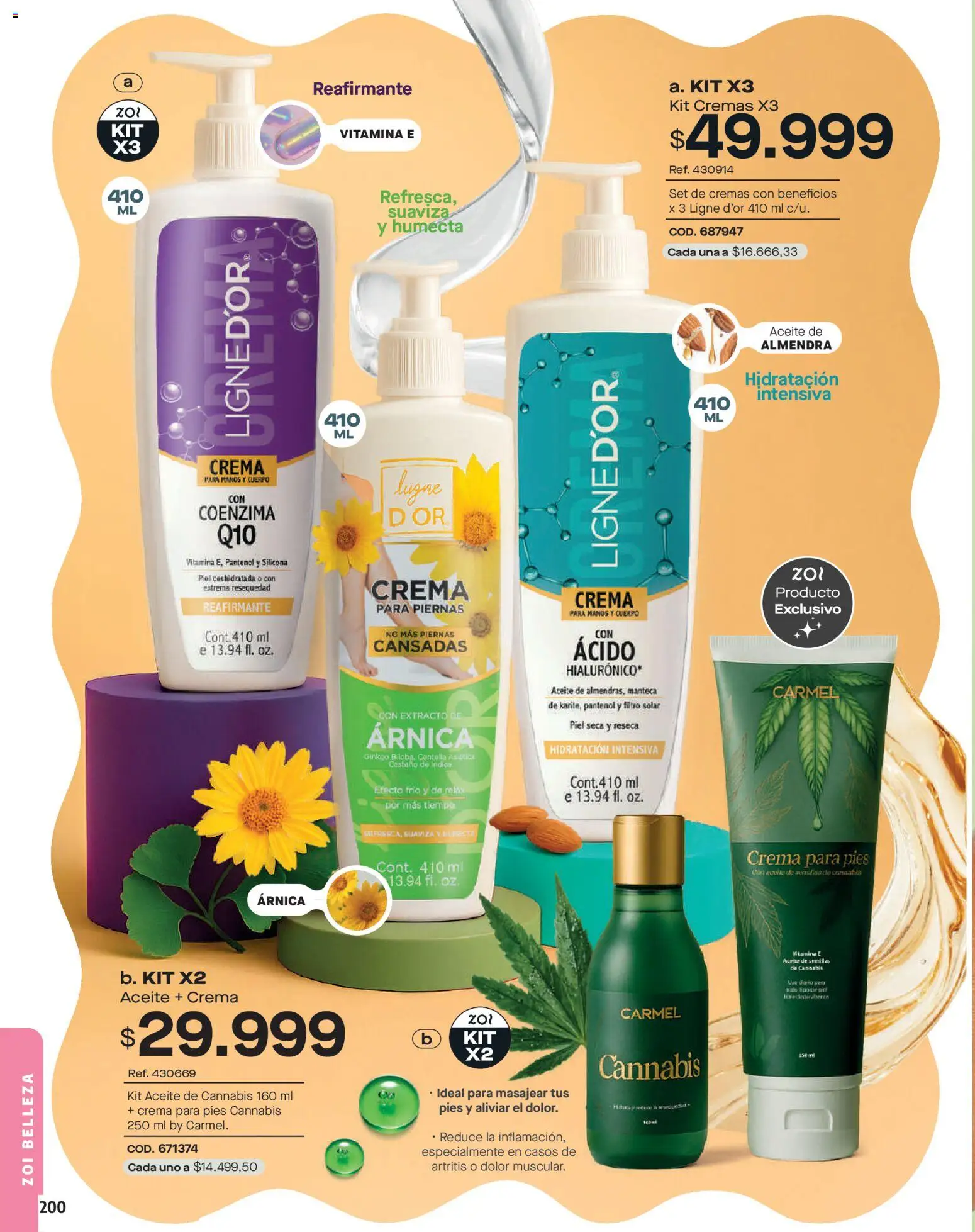 Carmel revista - valida desde el 01.03.2026 | Página: 200 | Productos: Almendra, Crema, Manteca, Aceite