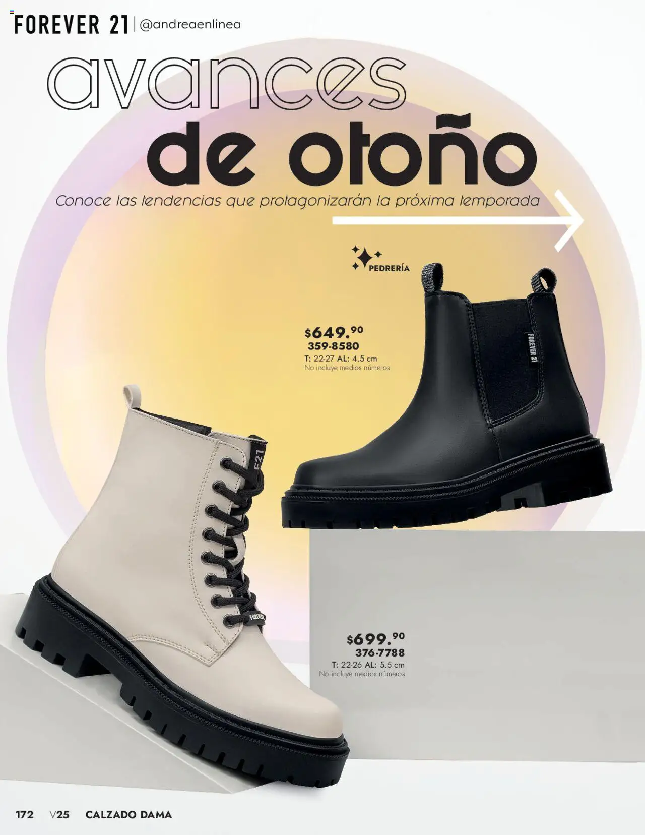 Nuevas ofertas de Andrea válidas en toda la República Mexicana desde el 23.06.2025. ¡Encuentra las mejores ofertas en Andrea catálogo Forever 21! | Página: 12