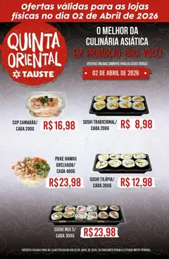 Tauste ofertas Oriental - Pré-Visualização do folheto da loja Tauste, válido de 02.04.2026