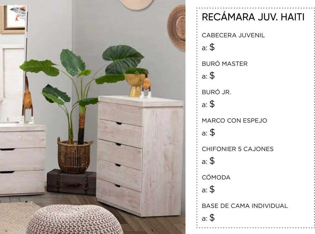Nuevas ofertas de Muebles Dico válidas en toda la República Mexicana desde el 25.10.2024. ¡Encuentra las mejores ofertas en Muebles Dico catálogo Dico! | Página: 23 | Productos: Sofá, Cama, Banco