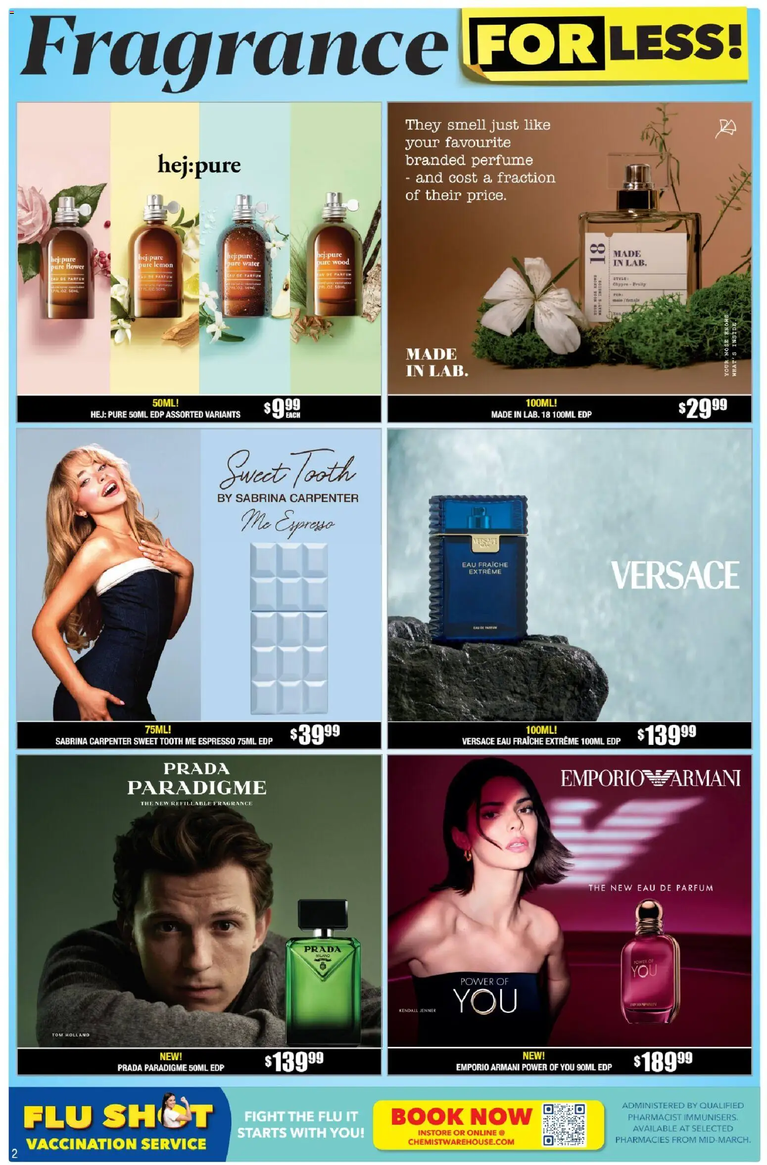 Chemist Warehouse catalogue - valid from 26.03.2026 | Page: 2 | Products: Perfume, Wood, Water, Lemon