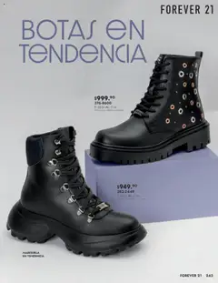 Vista previa de Andrea - Catálogo Forever 21, nuevo folleto de la tienda, válido en México a partir del 09.10.2025 | Página: 13 | Productos: Botas