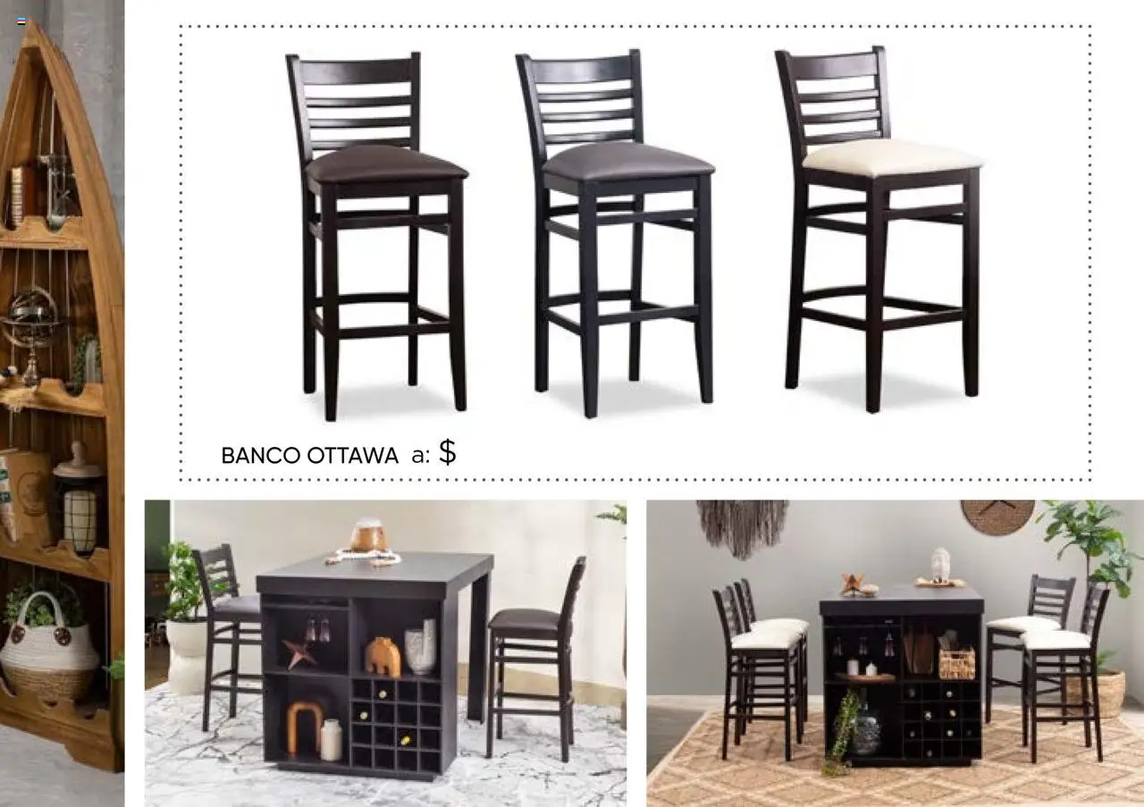 Nuevas ofertas de Muebles Dico válidas en toda la República Mexicana desde el 25.10.2024. ¡Encuentra las mejores ofertas en Muebles Dico catálogo Dico! | Página: 83 | Productos: Banco