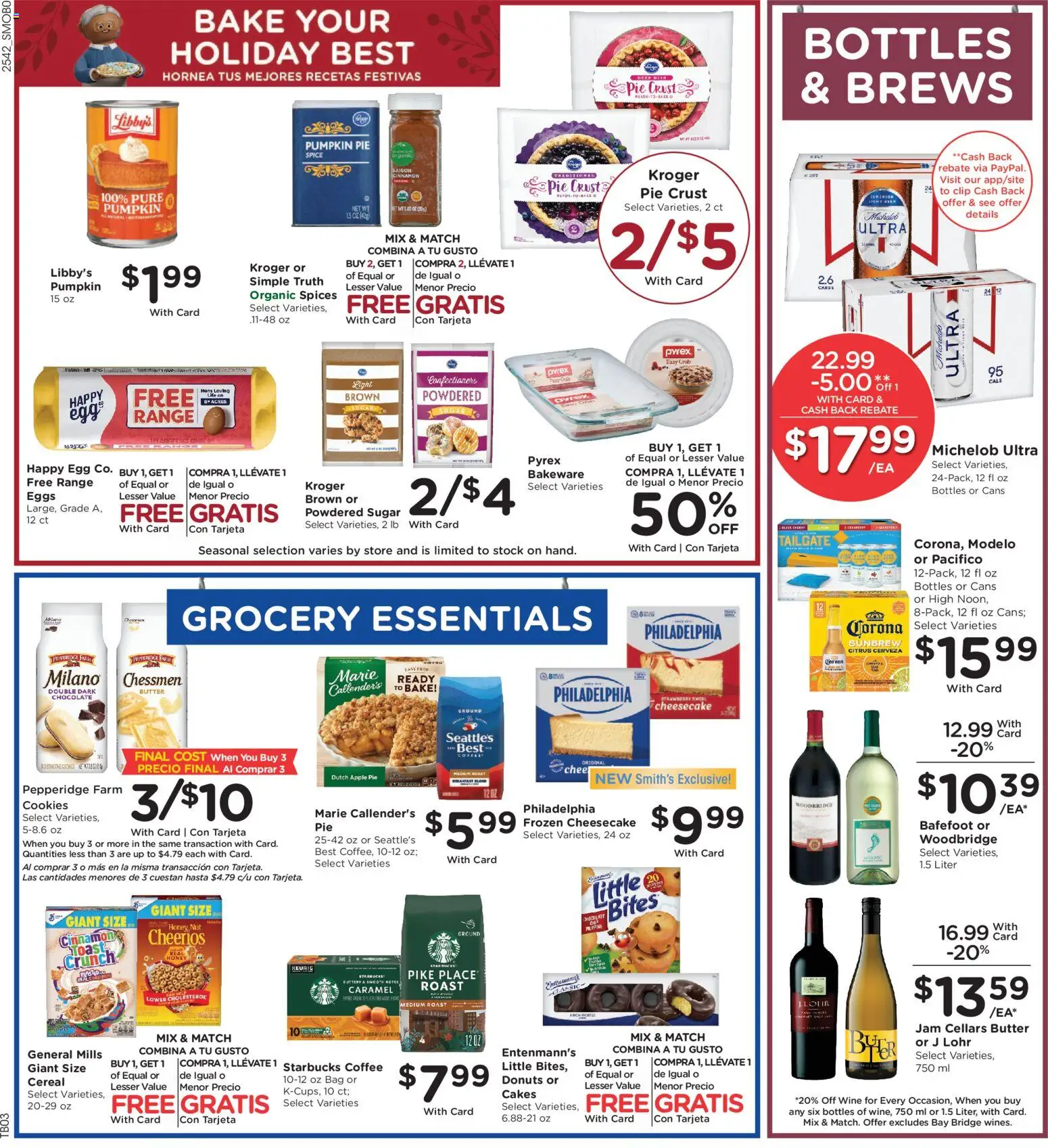 Smith's Weekly Ad - ID - valid from 19.11.2025 | Page: 5 | Products: Cookies, Spices, Sugar, Pumpkin Pie