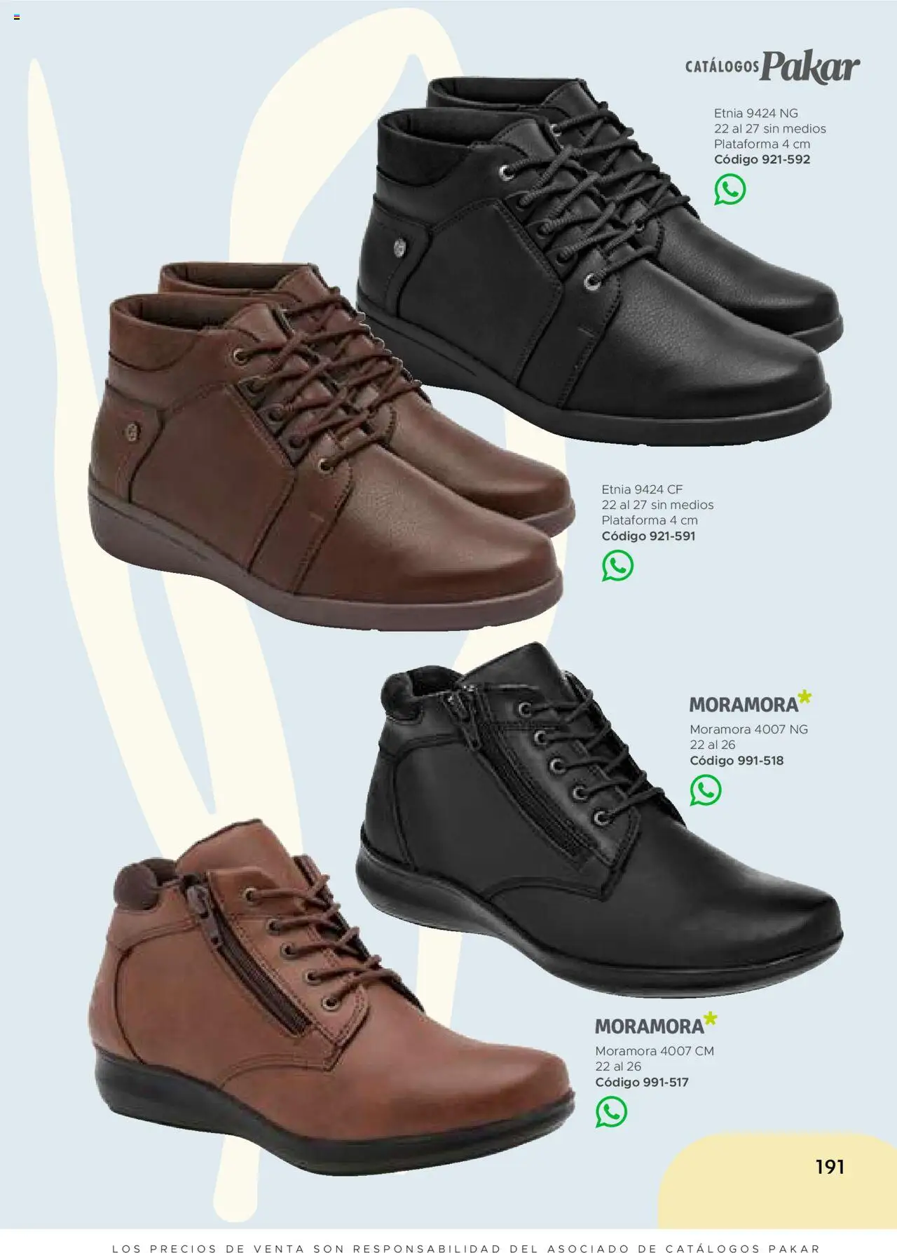 Nuevas ofertas de SC Pakar válidas en toda la República Mexicana desde el 24.07.2025. ¡Encuentra las mejores ofertas en SC Pakar Catálogo Mujer otoño / invierno! | Página: 191