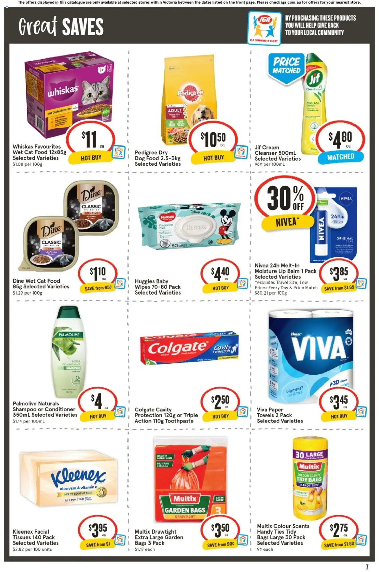 IGA catalogue - valid from 18.06.2025 | Page: 6 | Products: Chicken, Toothpaste, Cream, Tissues