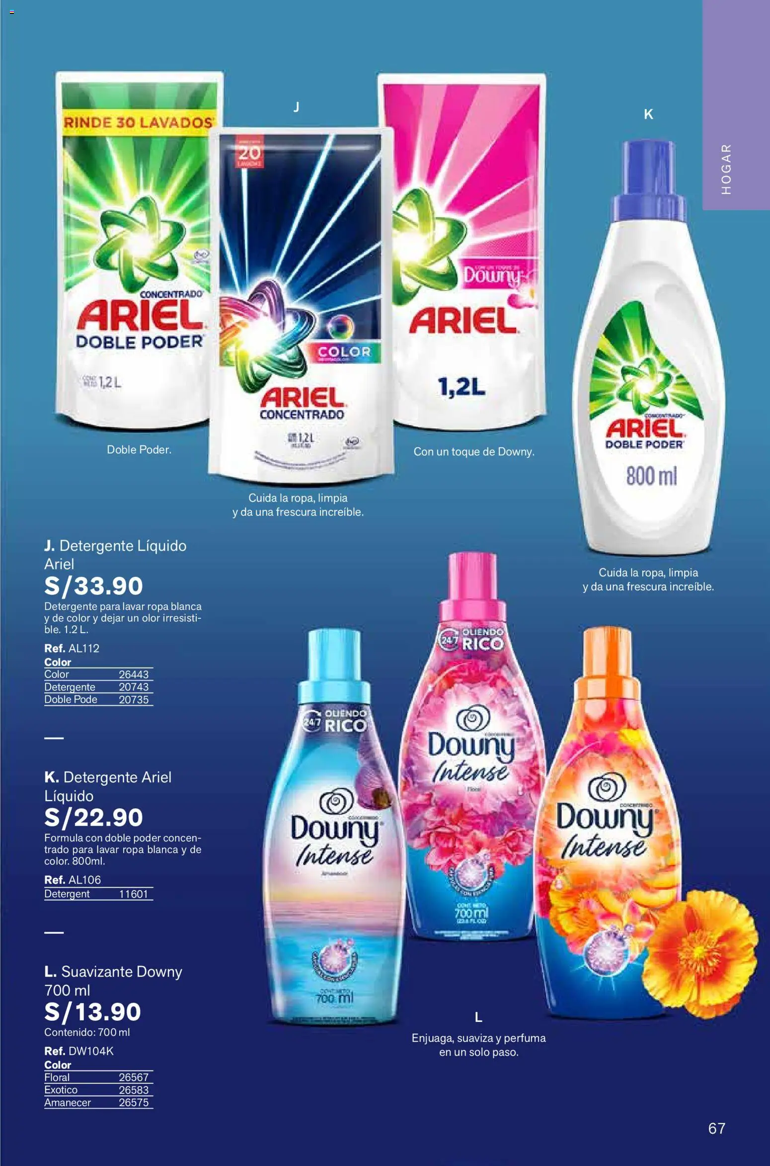 Catálogo Leonisa válido desde 06.03.2026 | Página: 67 | Productos: Detergente, Ropa