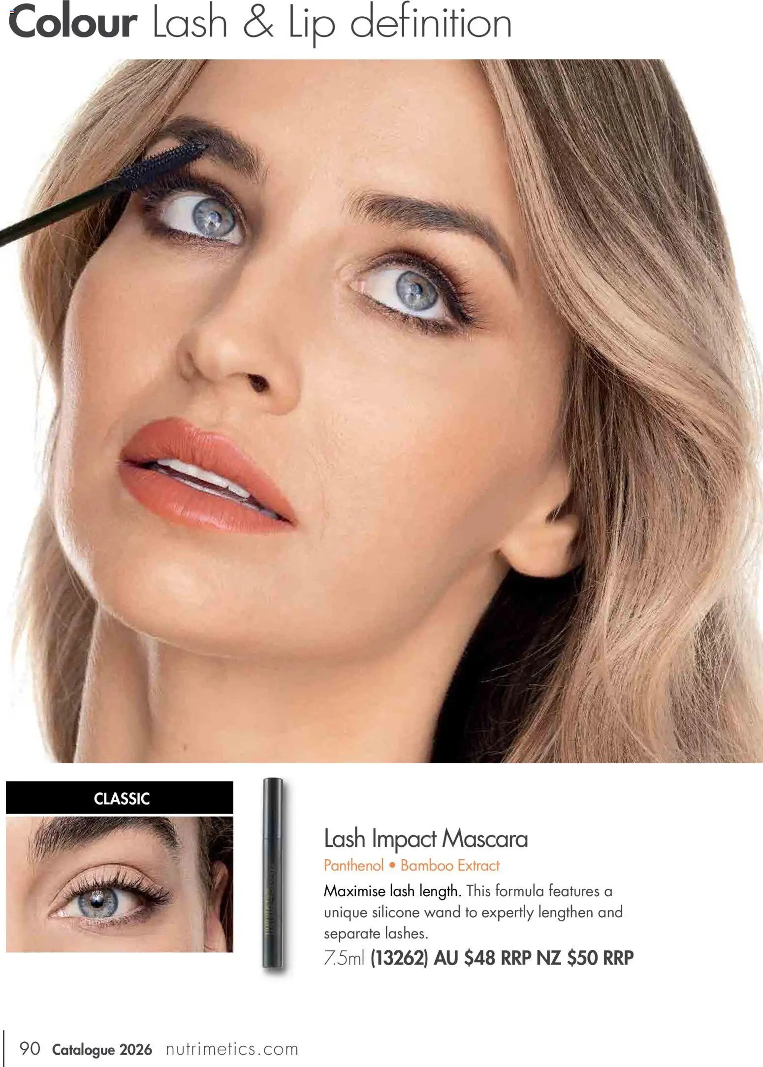 Nutrimetics catalogue - valid from 01.01.2026 | Page: 90 | Products: Mascara