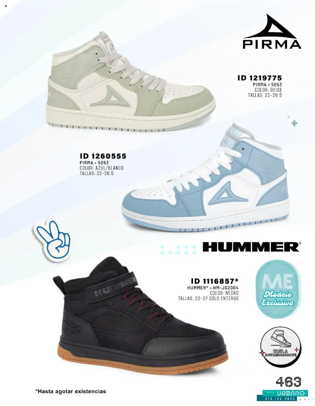 Nuevas ofertas de Price Shoes válidas en toda la República Mexicana desde el 24.07.2025. ¡Encuentra las mejores ofertas en Price Shoes catálogo Urbano otoño / invierno 2025! | Página: 463