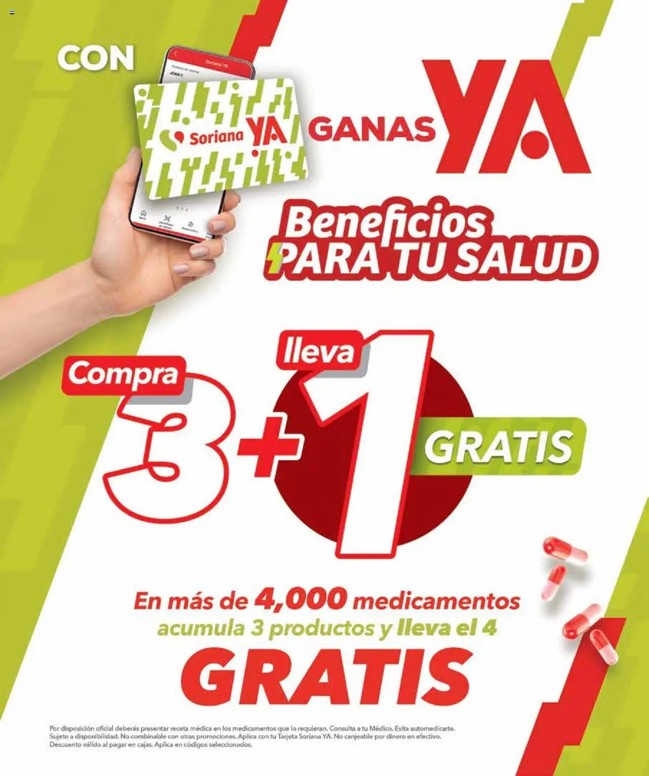Nuevas ofertas de Soriana válidas en toda la República Mexicana desde el 01.08.2025. ¡Encuentra las mejores ofertas en Soriana - Folleto Farmacia Súper Nacional! | Página: 23