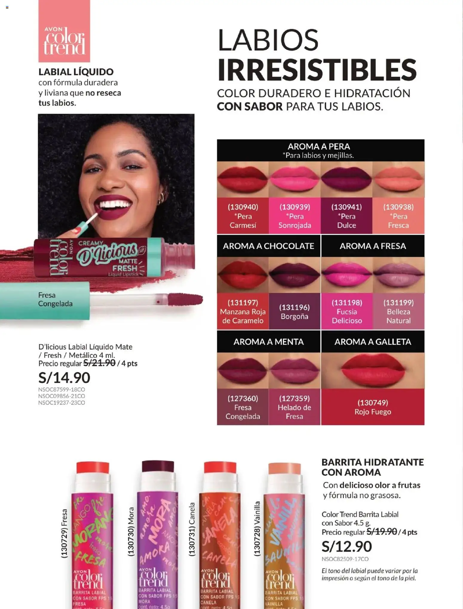 Catálogo Avon válido desde 15.11.2025 | Página: 71 | Productos: Chocolate, Helado