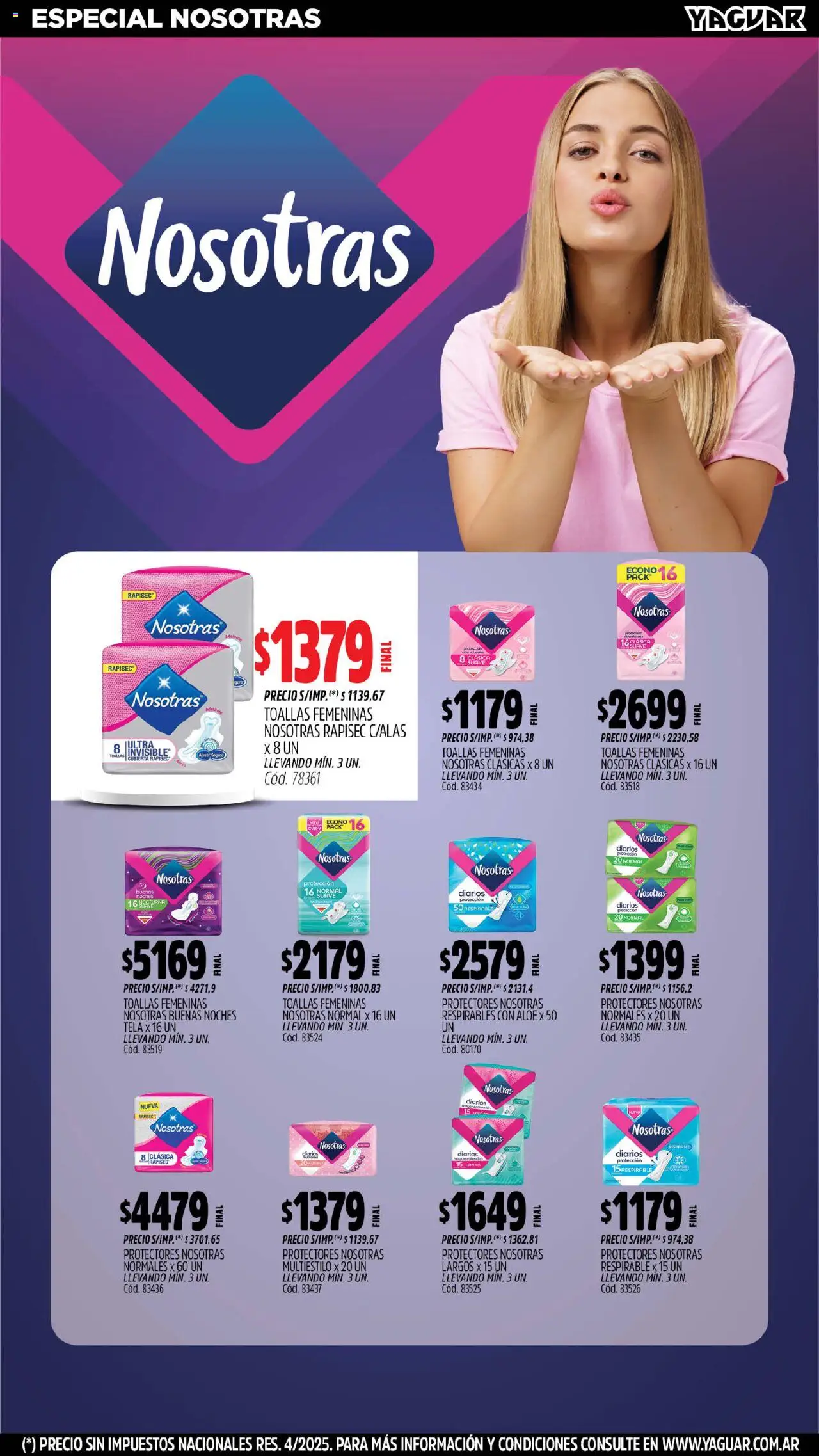 Yaguar - Bahía Blanca │ válido desde el 29.09.2025 | Página: 21 | Productos: Toallas