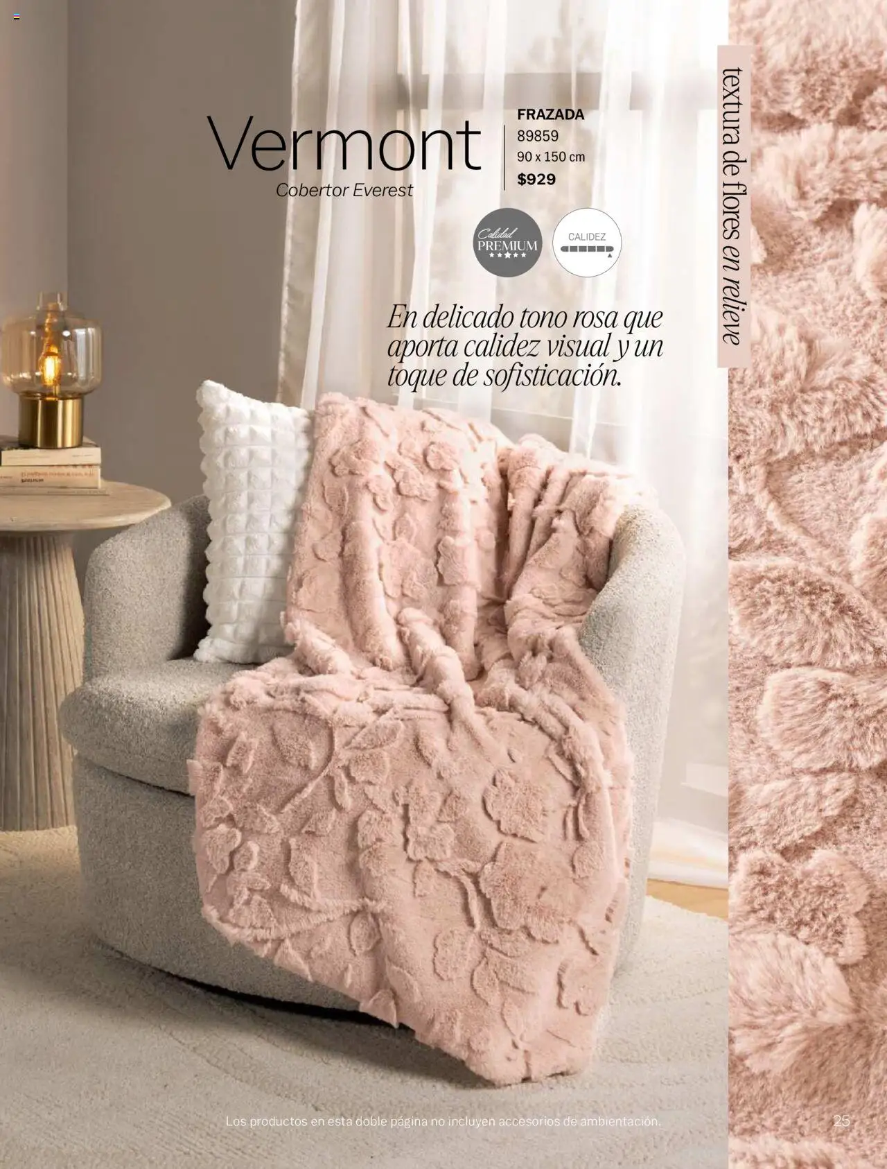 Nuevas ofertas de Vianney válidas en toda la República Mexicana desde el 15.08.2025. ¡Encuentra las mejores ofertas en Vianney - Catálogo Invierno! | Página: 27 | Productos: Cobertor