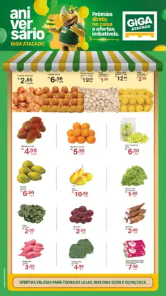 GIGA Atacado - Ofertas Feirão - Pré-Visualização do folheto da loja GIGA Atacado, válido de 12.08.2025