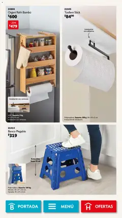 Nuevas ofertas de Betterware válidas en toda la República Mexicana desde el 04.08.2025. ¡Encuentra las mejores ofertas en Betterware - Campaña 8 2025! | Página: 89 | Productos: Toallero, Banco