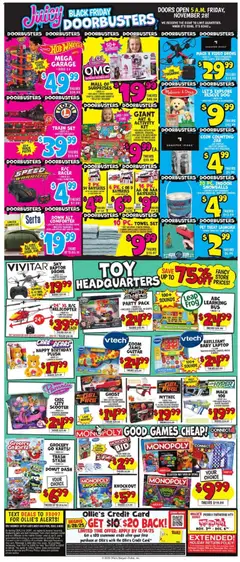 Preview of Ollie's weekly ads valid from 28.11.2025 | Page: 4 | Products: Battery, Comforter, Usb, Laptop
