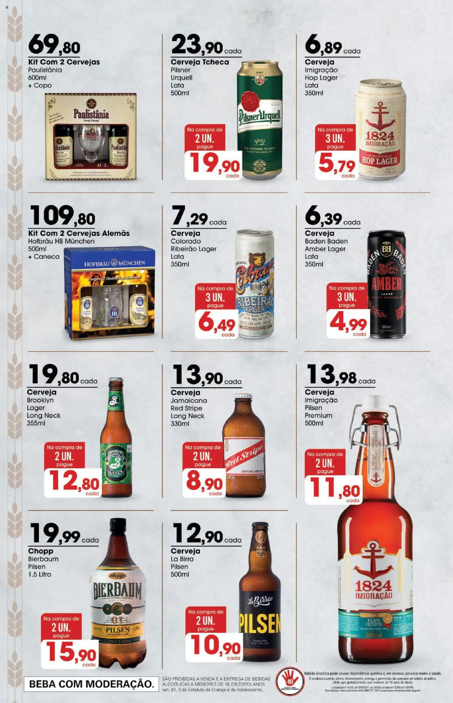 Zaffari Folheto - válido de 07.11.2025 | Página: 4 | Produtos: Caneca, Cerveja, Copa, Bebida