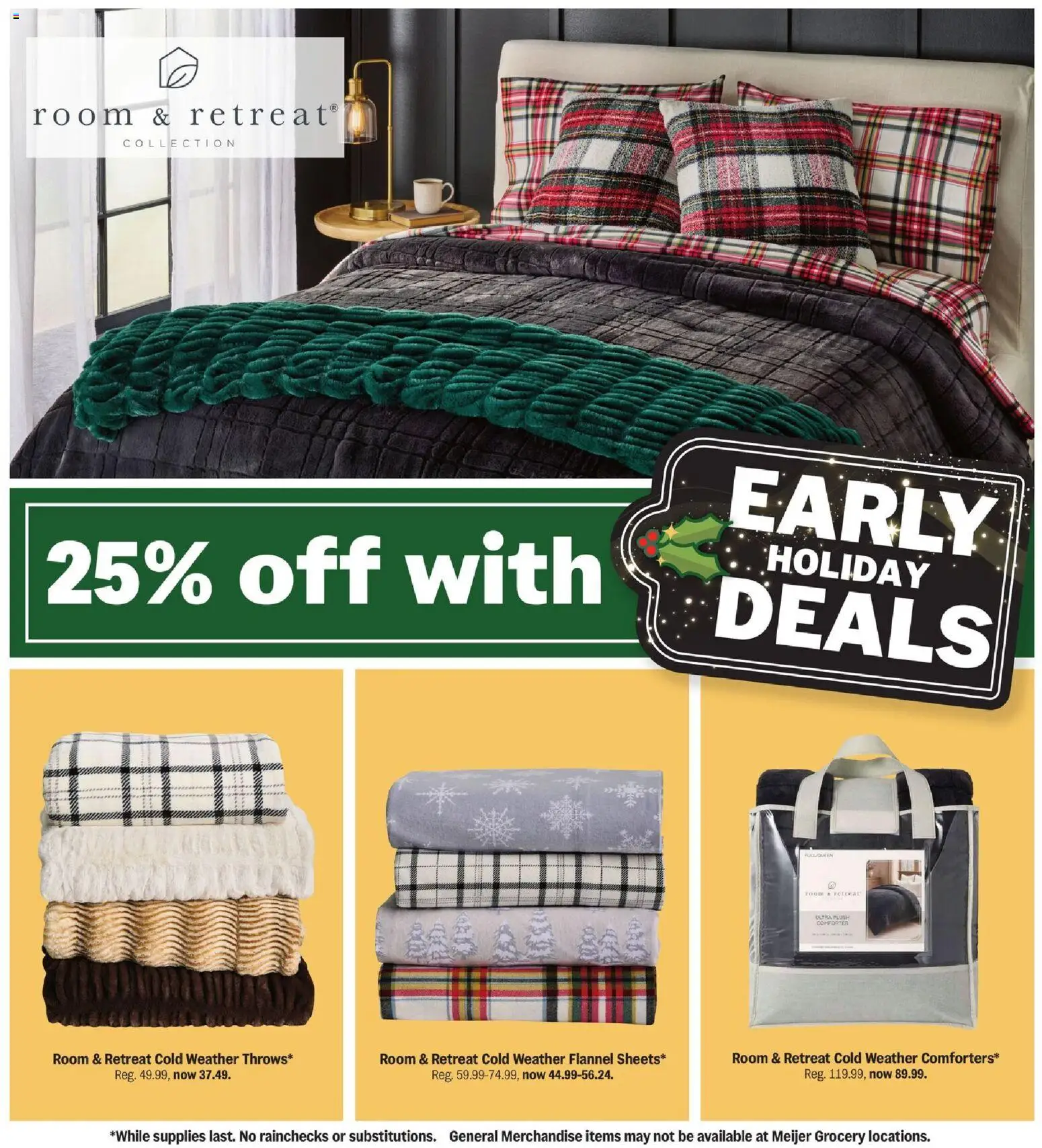 Meijer Halloween deals - valid from 29.10.2025 | Page: 8 | Products: Comforter