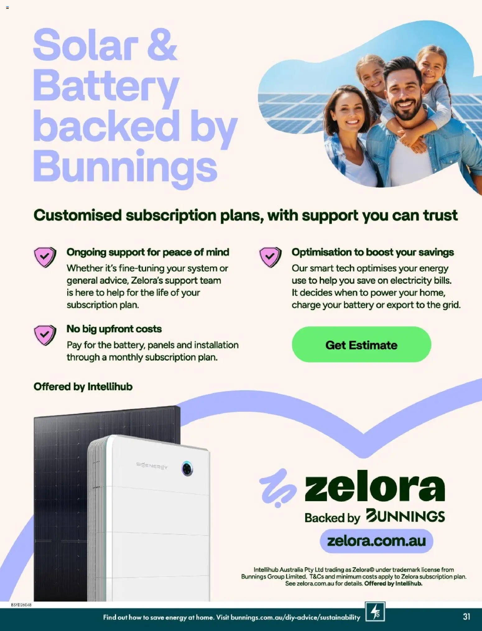 Bunnings Warehouse catalogue - valid from 11.03.2026 | Page: 31 | Products: Battery