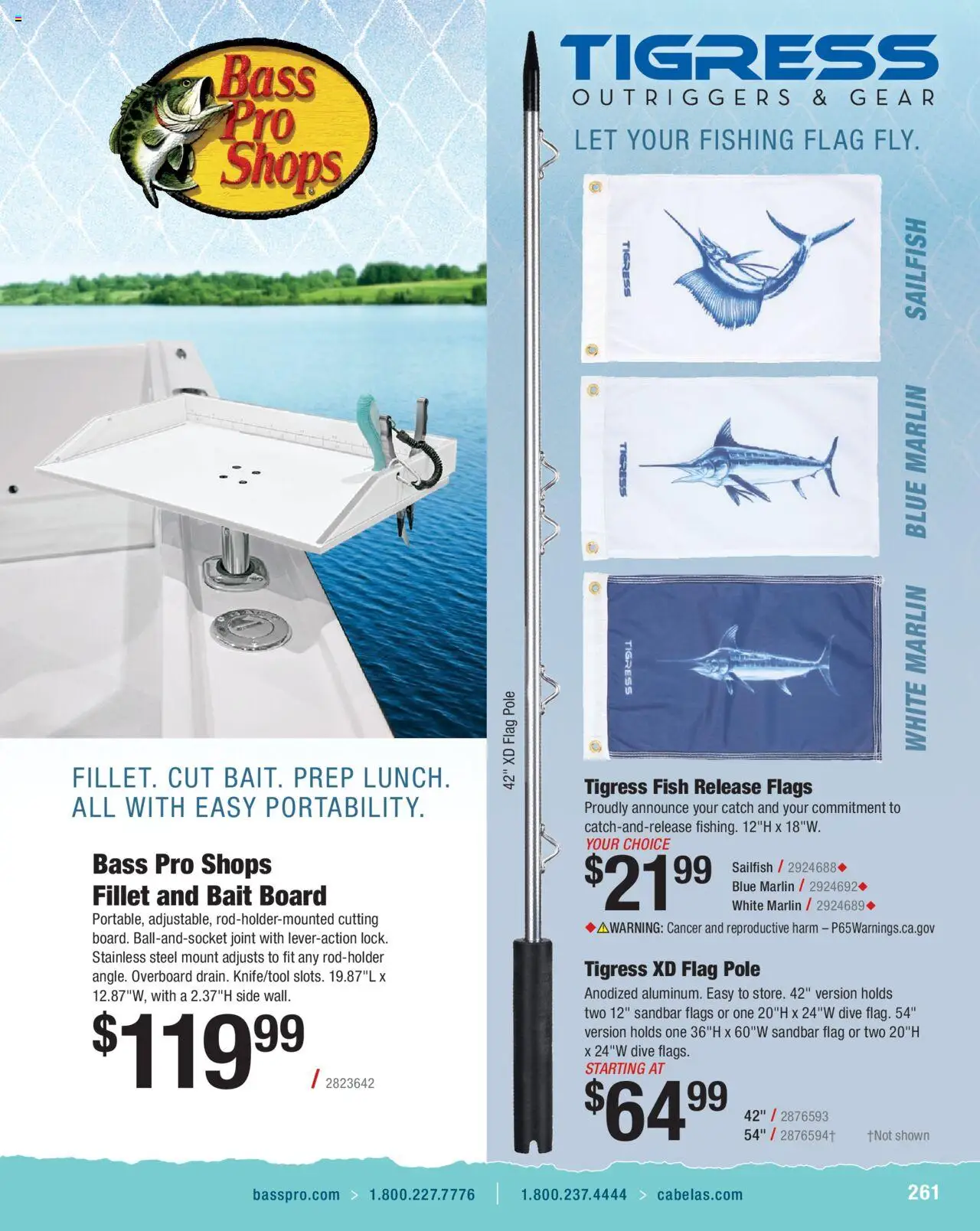 Cabela's Saltwater Specialist 25 - valid from 01.01.2025 | Page: 261 | Products: Fish, Bait