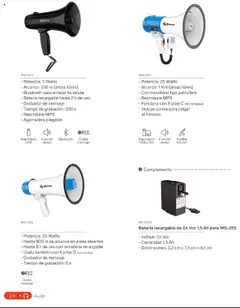 Vista previa de Steren catálogo, nuevo folleto de la tienda, válido en México a partir del 01.01.2025 | Página: 42 | Productos: Usb, Audio, Micrófono, Batería