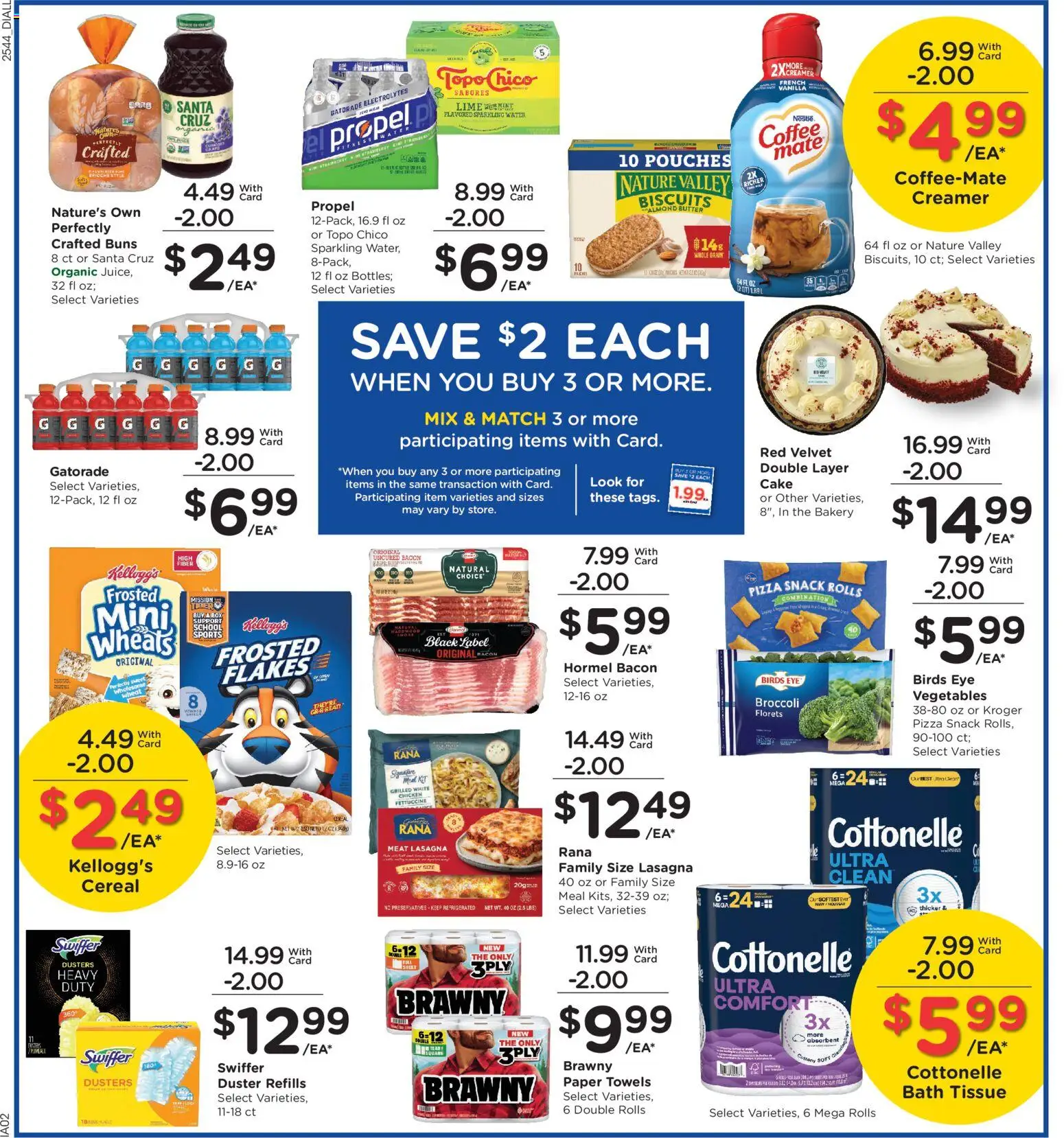 Dillons Weekly Ad - valid from 03.12.2025 | Page: 5 | Products: Bakery, Broccoli, Pizza, Lime