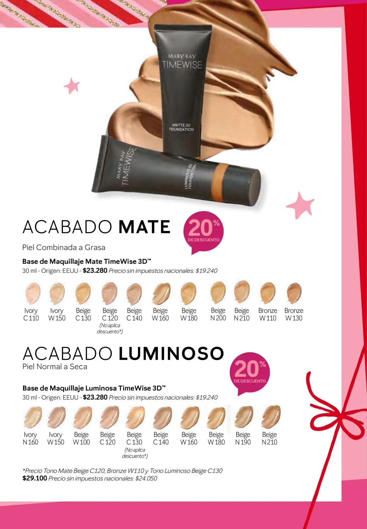Mary Kay - Catálogo Especial Día de la Madre │ válido desde el 18.09.2025 | Página: 69 | Productos: Mate, Base de maquillaje, Maquillaje