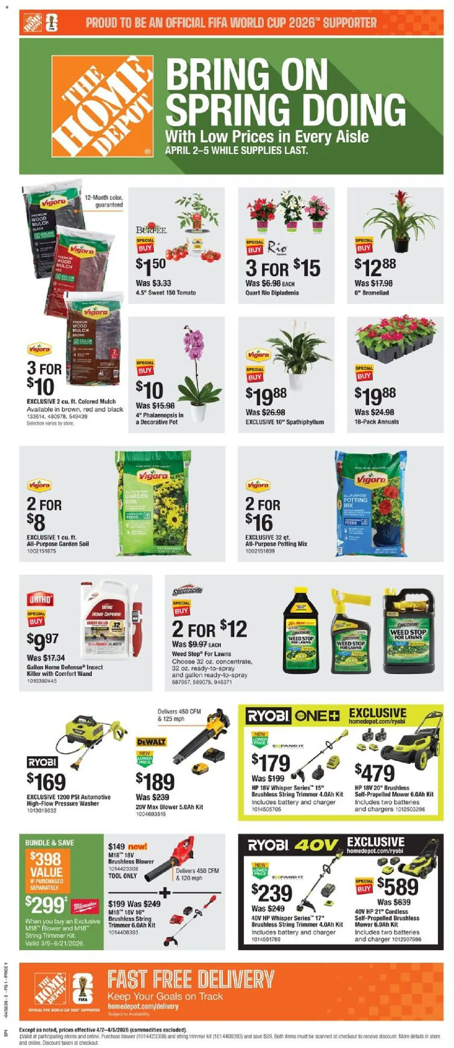 Home Depot Local Ad - FL - valid from 02.04.2026 | Page: 1