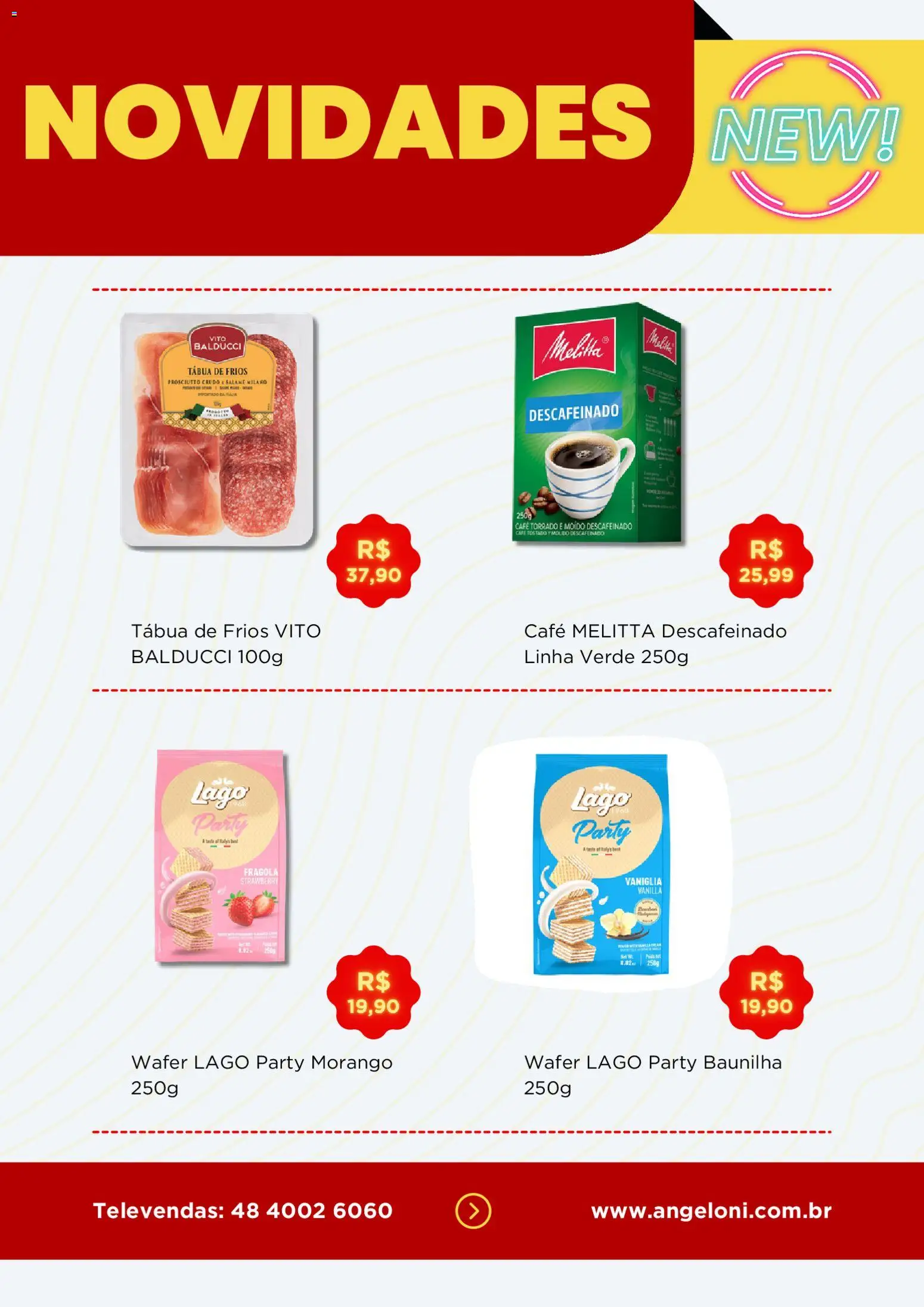 Angeloni Folheto - válido de 26.02.2026 | Página: 5 | Produtos: Café, Salame, Tábua