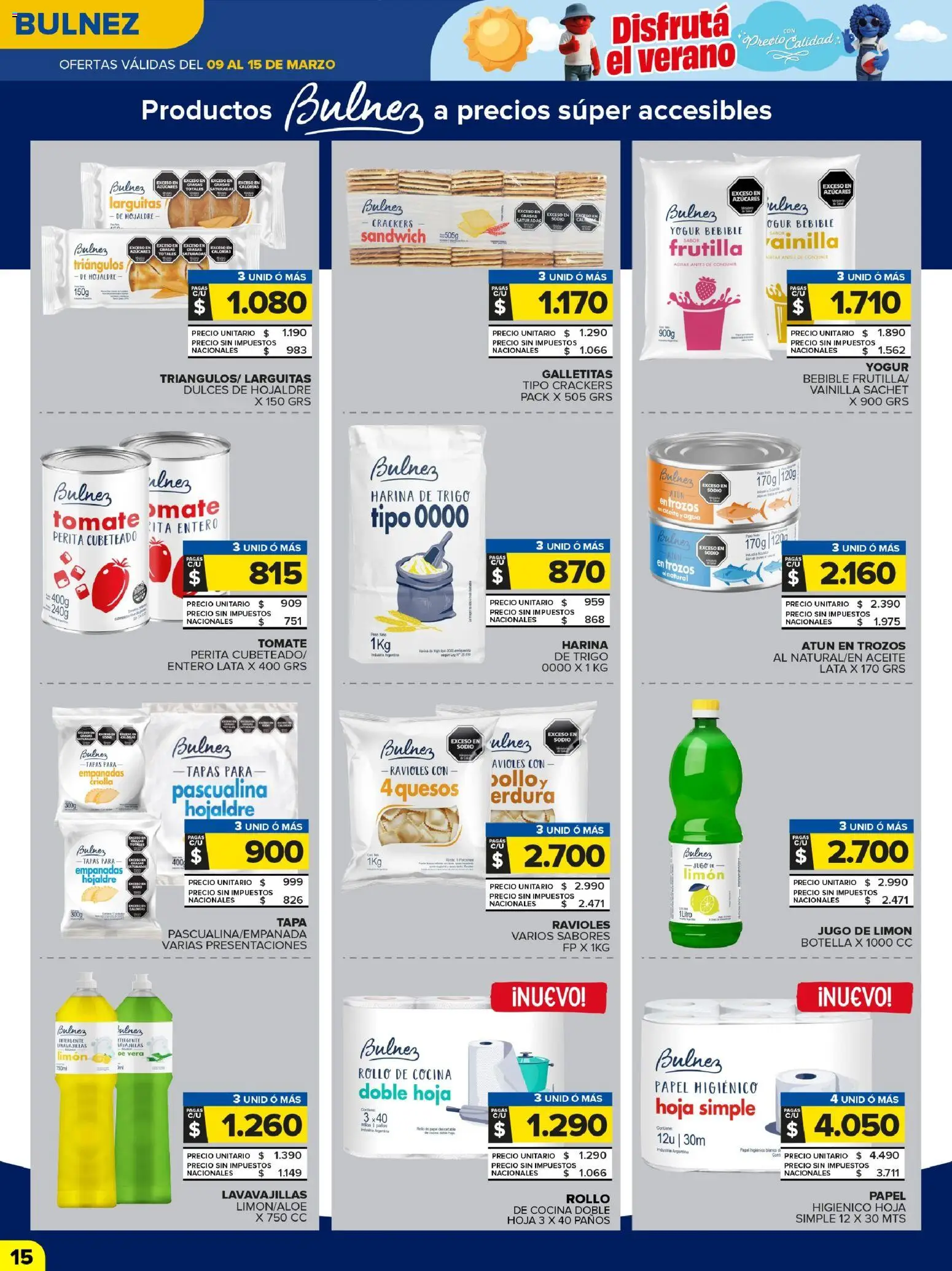 Carrefour Maxi catálogo │ válido desde el 09.03.2026 | Página: 15 | Productos: Botella, Cocina, Galletitas, Frutilla