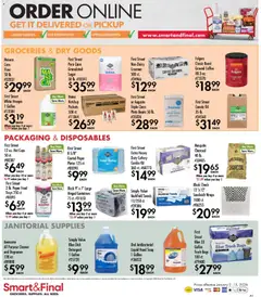 Preview of Smart & Final weekly ads valid from 02.01.2026 | Page: 2 | Products: Vinegar, Corn, Soap, Sugar