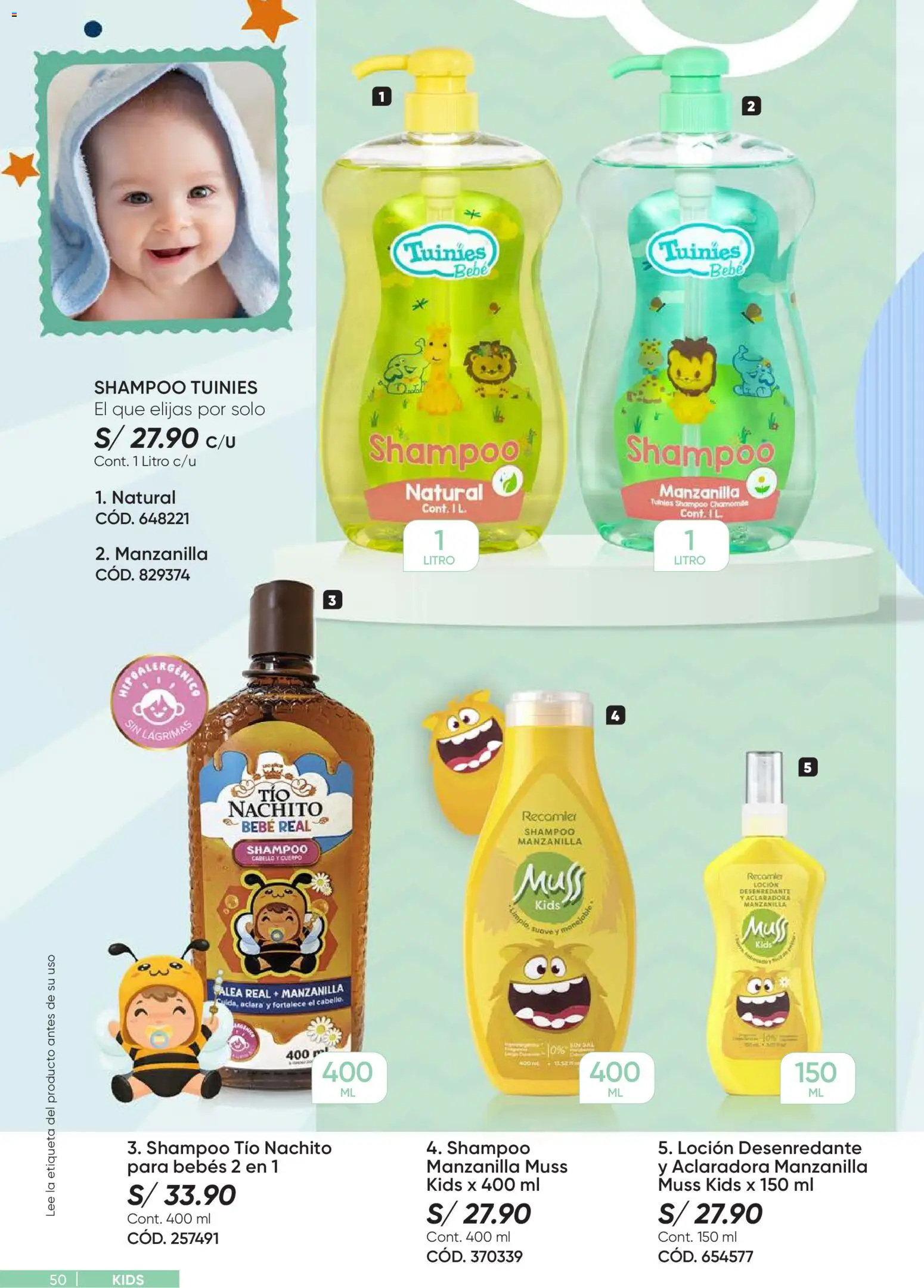 Catálogo Azzorti válido desde 16.02.2026 | Página: 50 | Productos: Shampoo