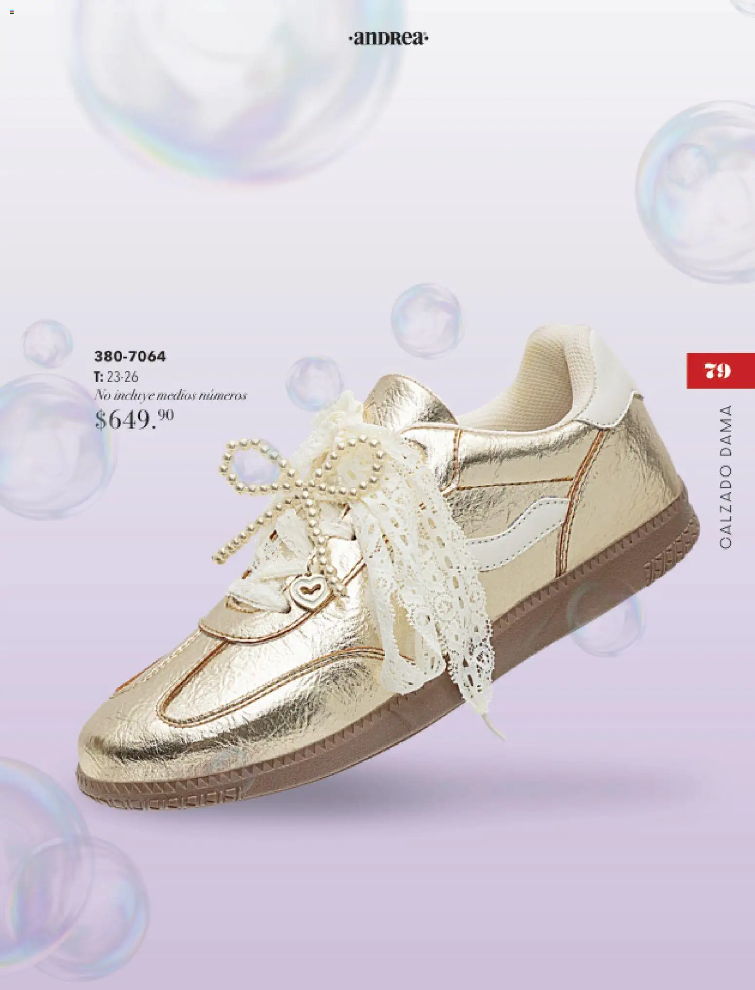 Nuevas ofertas de Andrea válidas en toda la República Mexicana desde el 16.11.2025. ¡Encuentra las mejores ofertas en Andrea catálogo Moda Joven! | Página: 79