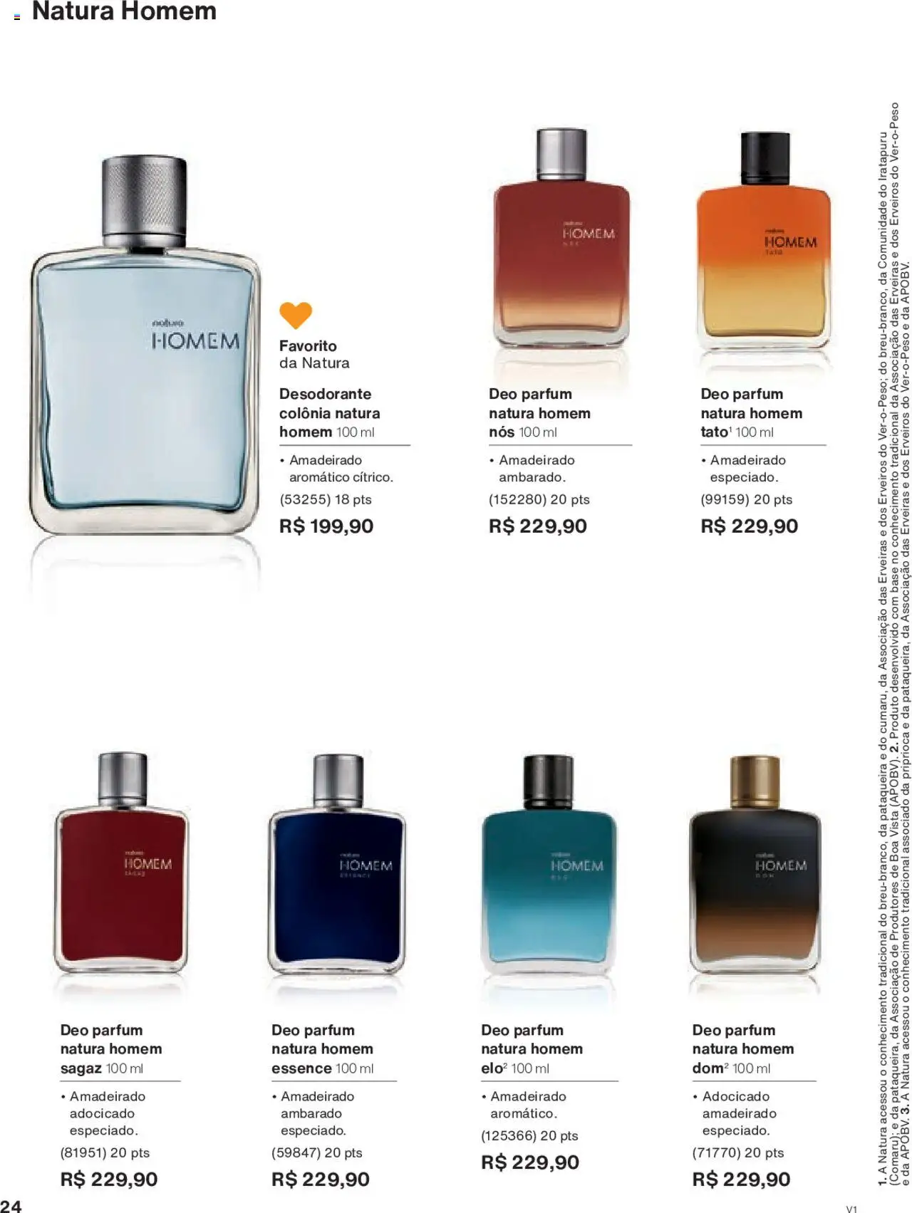 Natura Folheto - válido de 18.08.2025 | Página: 24 | Produtos: Desodorante, Base