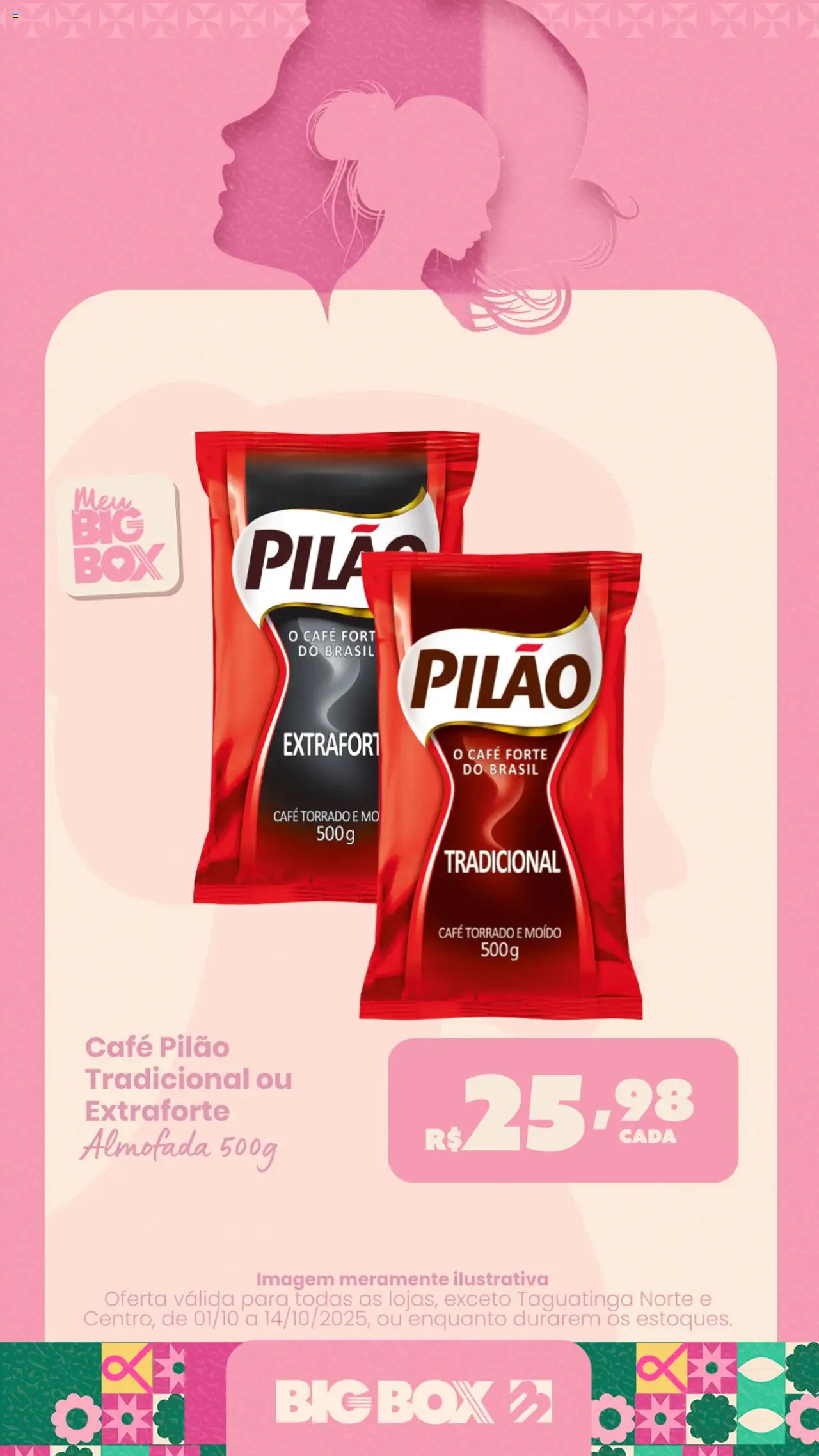 Big Box Folheto - válido de 01.10.2025 | Página: 7 | Produtos: Almofada, Café, Café pilão