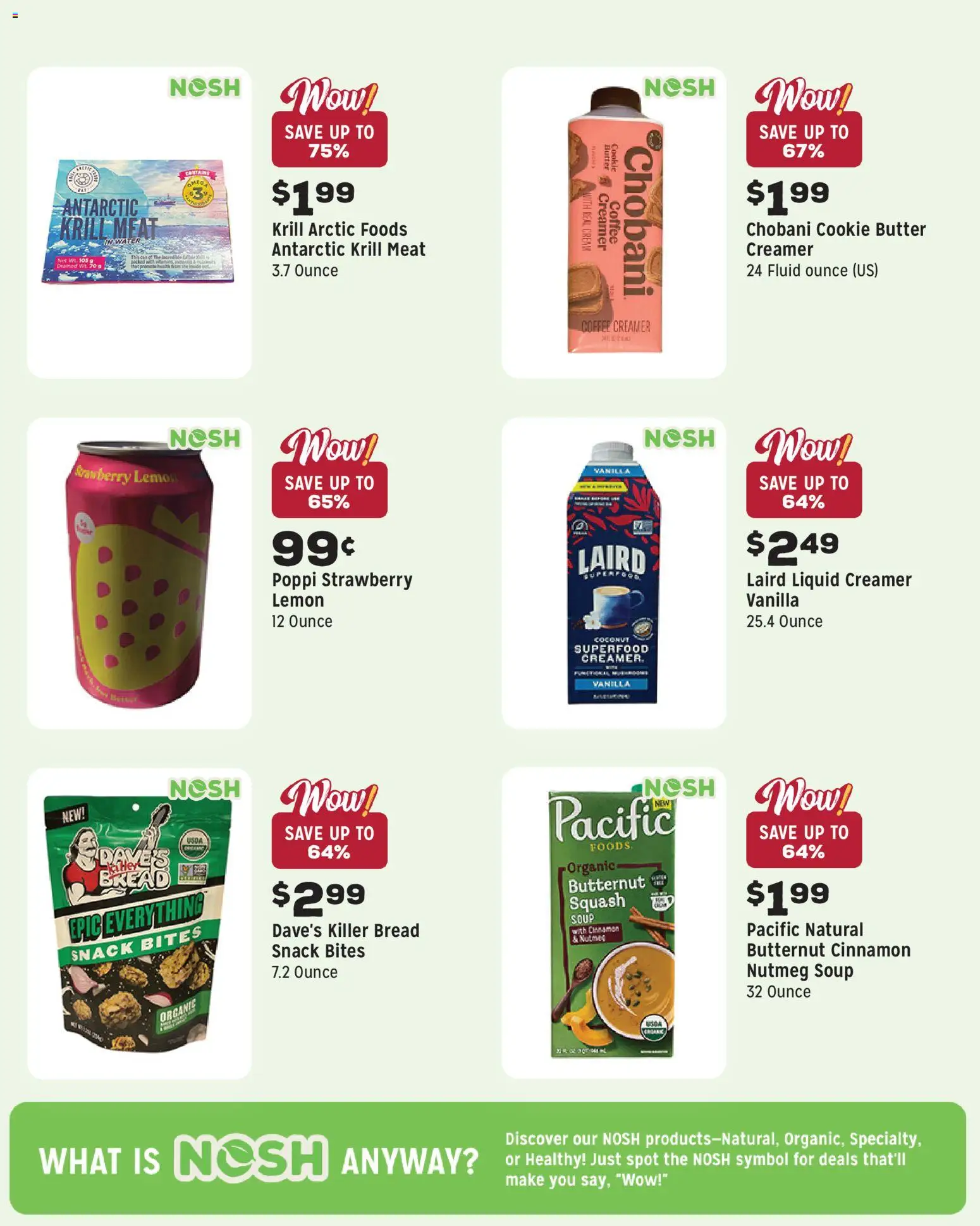 Grocery Outlet Weekly Ad - ID - valid from 25.02.2026 | Page: 7 | Products: Squash, Butter, Cream, Water