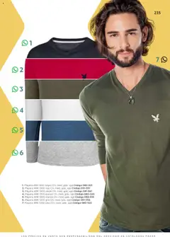 Vista previa de SC Pakar Catálogo Ropa y Accesorios, nuevo folleto de la tienda, válido en México a partir del 24.07.2025 | Página: 235 | Productos: Playera