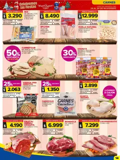 Vista previa Carrefour Maxi catálogo válido desde el 24.11.2025 | Página: 17 | Productos: Mesa, Pollo, Milanesa, Pescado