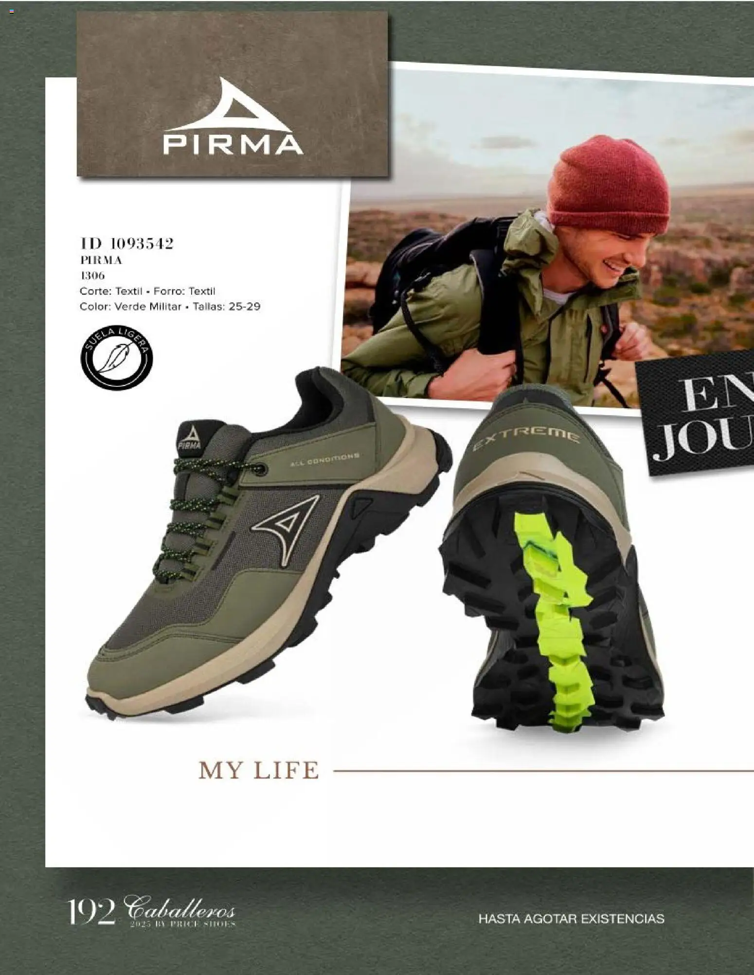 Nuevas ofertas de Price Shoes válidas en toda la República Mexicana desde el 26.11.2025. ¡Encuentra las mejores ofertas en Price Shoes catálogo Caballeros! | Página: 192