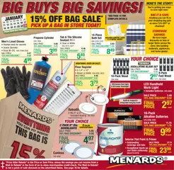 Preview of Menards weekly ads valid from 11.01.2026