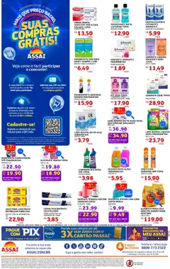 Encarte Assaí Atacadista - AC - Pré-Visualização do folheto da loja Assaí Atacadista, válido de 13.10.2025 | Página: 4 | Produtos: Saco para lixo, Garrafa térmica, Copos descartáveis, Cabo