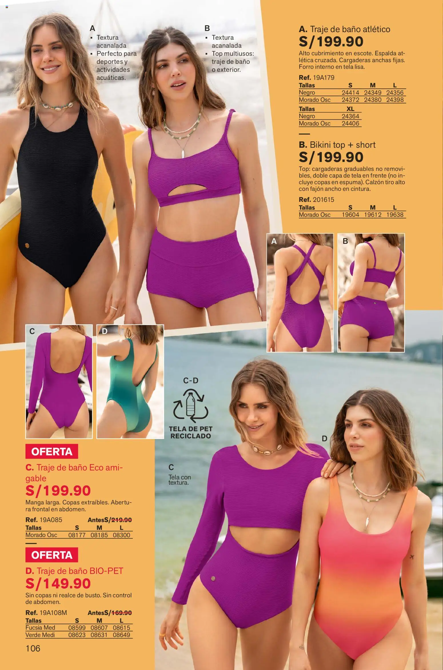 Catálogo Leonisa válido desde 26.12.2025 | Página: 106 | Productos: Baño, Traje de baño, Traje