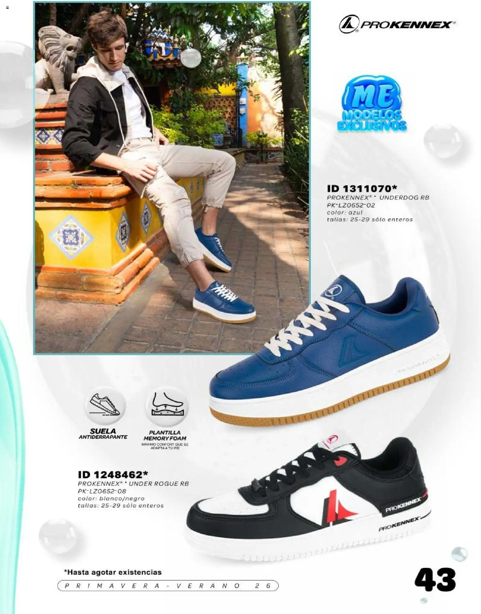 Nuevas ofertas de Price Shoes válidas en toda la República Mexicana desde el 30.03.2026. ¡Encuentra las mejores ofertas en Price Shoes catálogo Prokennex! | Página: 43