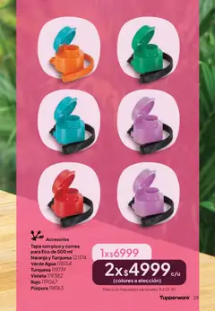 Vista previa Tupperware Folleto válido desde el 09.03.2026 | Página: 30 | Productos: Pico, Agua